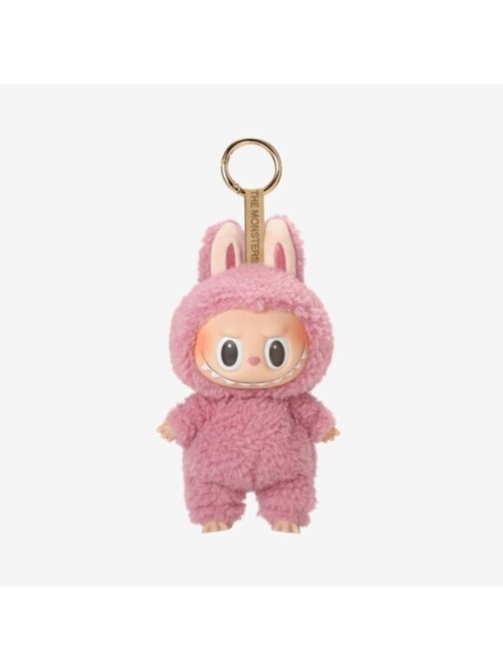Pink Bunny Keychain Accessory